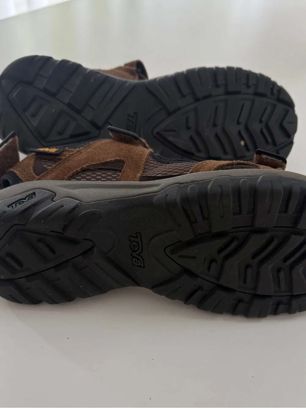 Teva Brown Suede Strap Men's Sandals